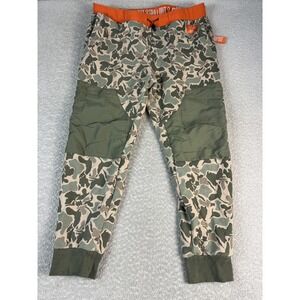 Traeger Camo Sweatpants Mens 3XL Green Meat Sweats Joggers Grill Out Pants
